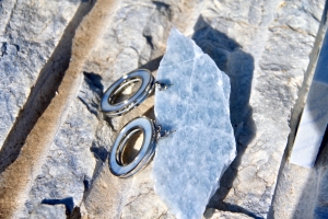 Azul Macauba, col. argento [OR9C]